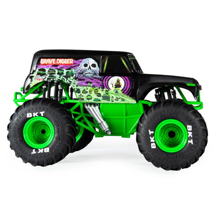 MONSTER JAM, OFFICIAL GRAVE DIGGER REMOTE CONTROL MONSTER TRUCK