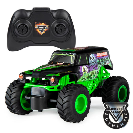 Monster Jam 1:24 Grave Digger Remote Control Monster Truck