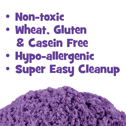 Kinetic Sand, The Original Moldable Sensory Play Sand Toys For Kids, Blue, 2 lb. Resealable Bag, Ages 3+