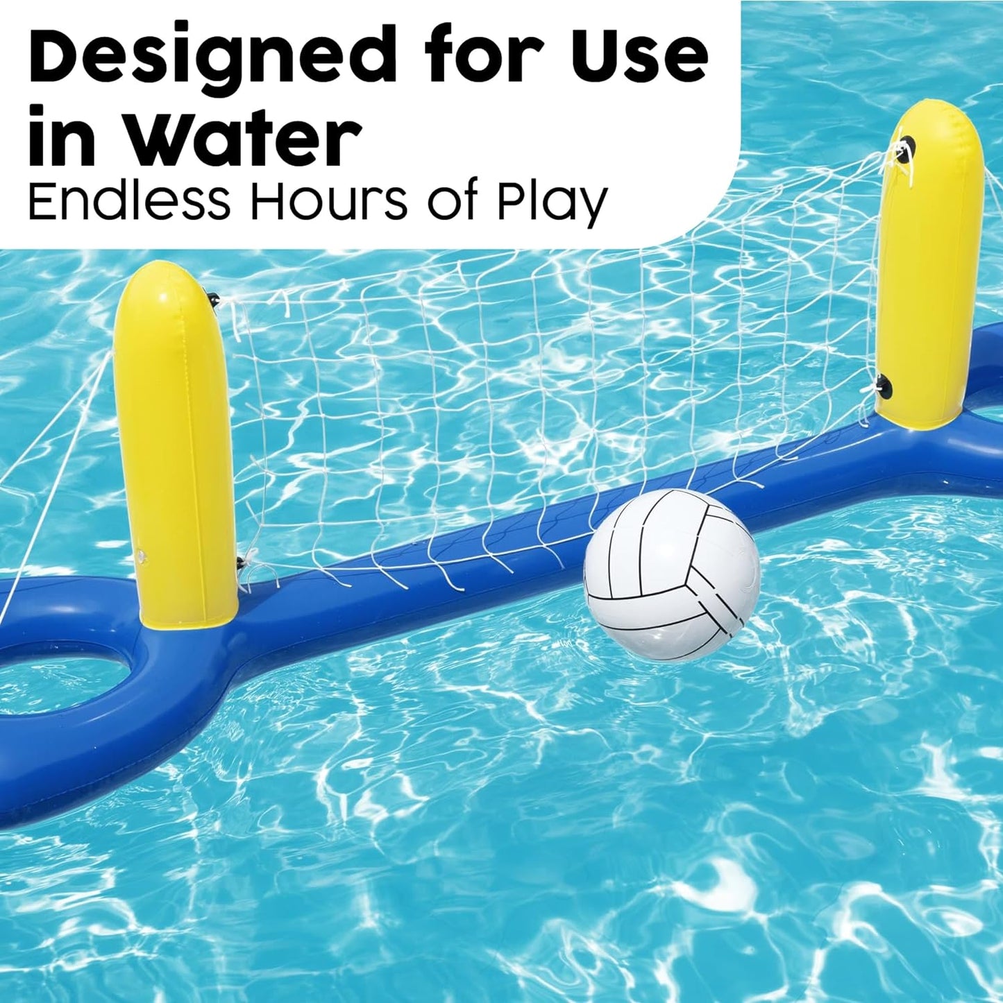 Bestway 52133 Water Volleyball Swimming Set, Inflatable Pool Games