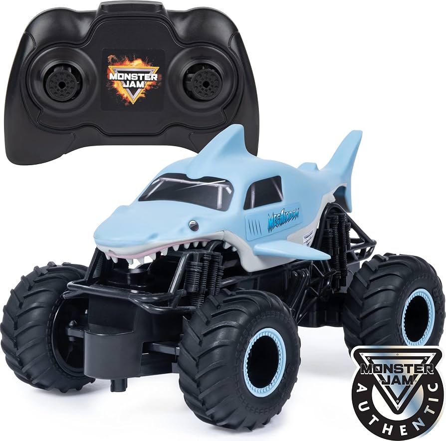 Monster Jam 1:24 Megalodon Remote Control Monster Truck