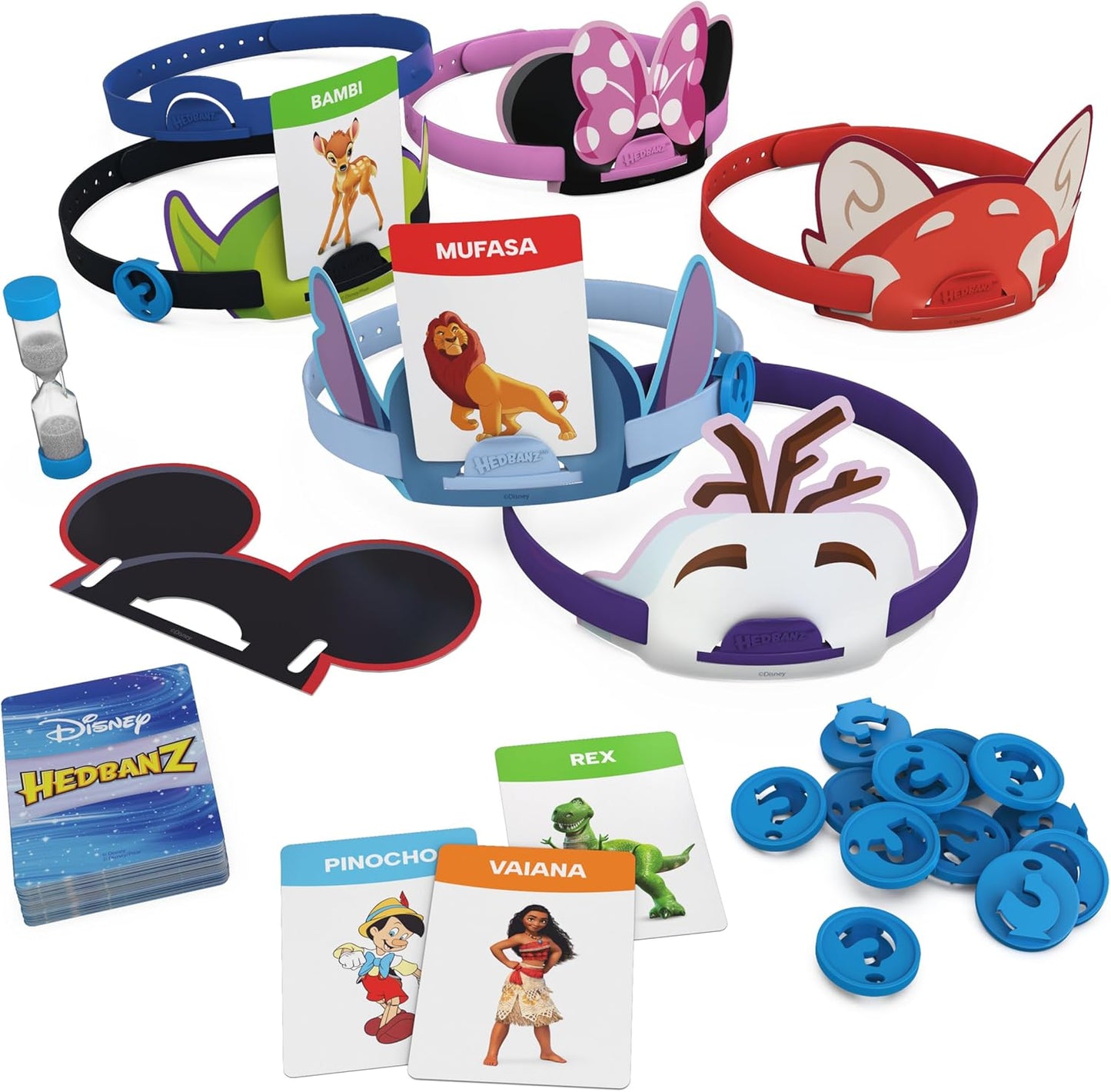 🎭 Hedbanz Disney:: Español – Juego de Adivinanzas Familiar