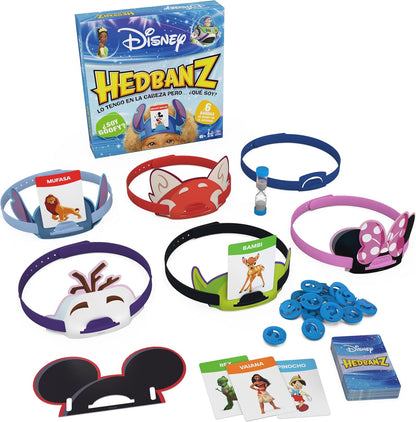 🎭 Hedbanz Disney:: Español – Juego de Adivinanzas Familiar