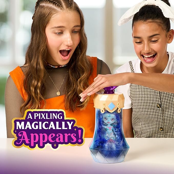 Magic Mixies Pixlings. Marena The Mermaid Pixling. Create and Mix A Magic Potion That Magically Reveals A Beautiful 6.5" Pixling Doll Inside A Potion Bottle!