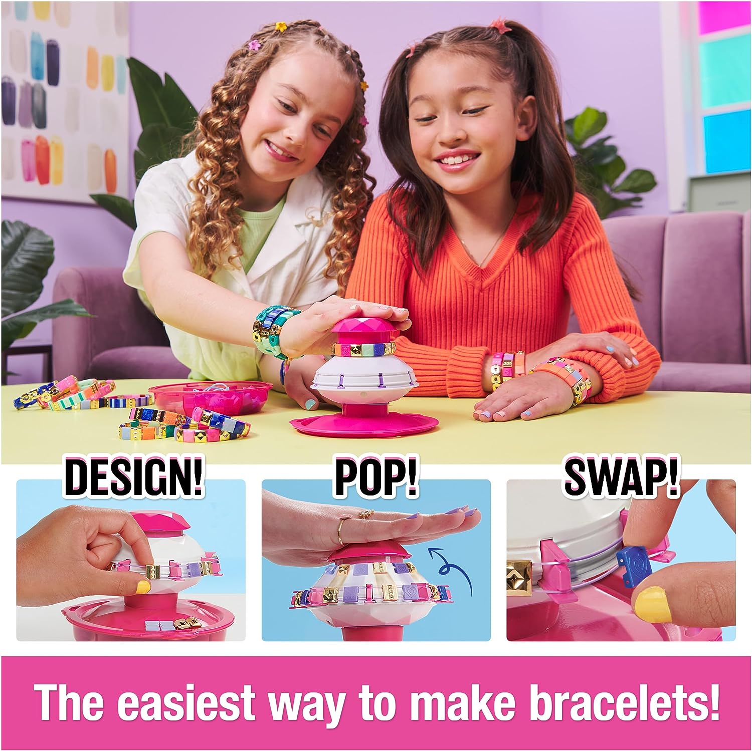 Amazon.com: Friendship Bracelet Making Kit, Gift for 7 8 9 10 11 12 Year  Old Girls, Crafts for Kids Ages 8-12, Friendship Bracelets Kits for Girl  Toys Age 7-8 Years Old, Birthday
