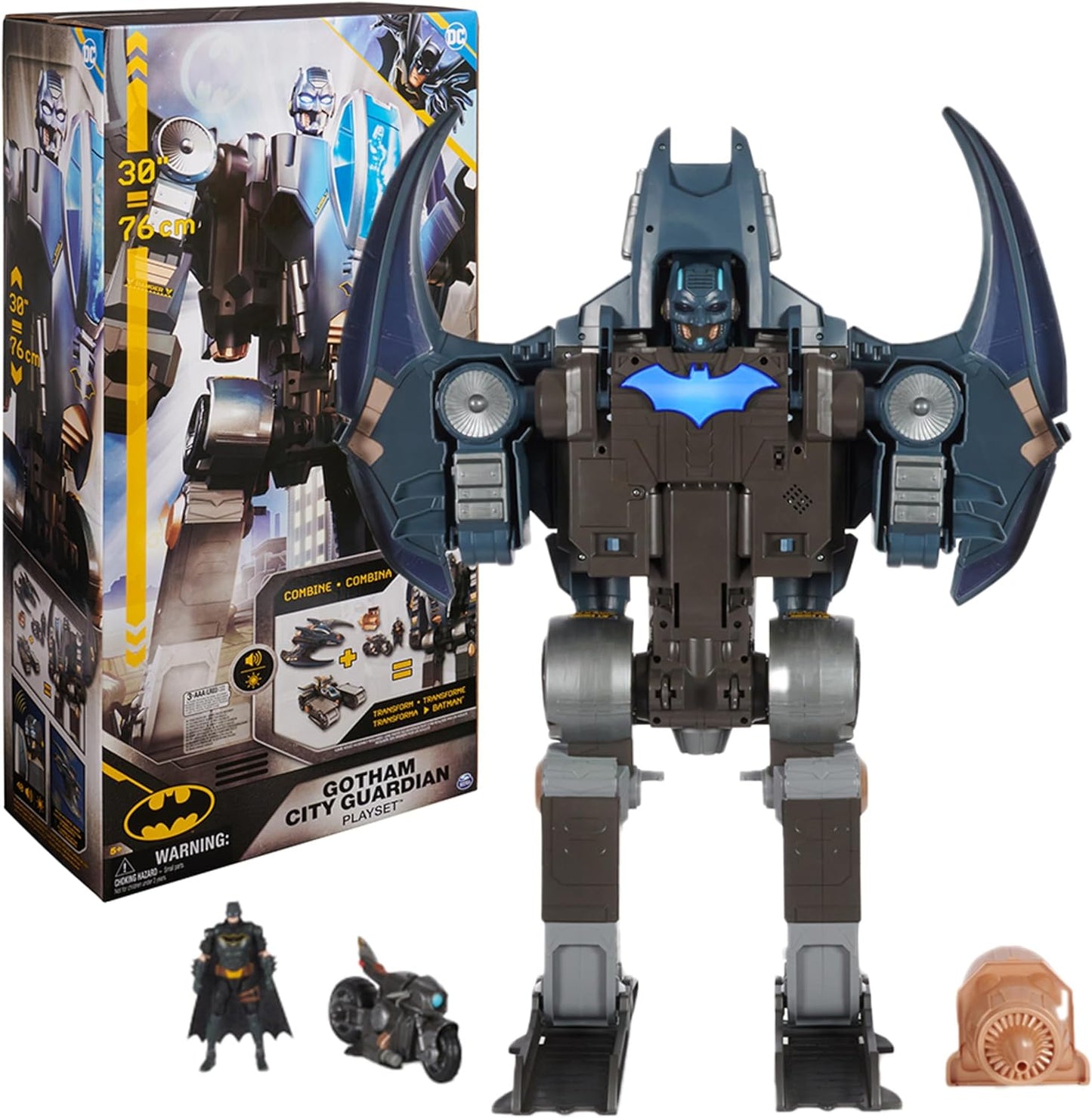12" Batman Mech Playset – Action Figure & Mech Suit Toy