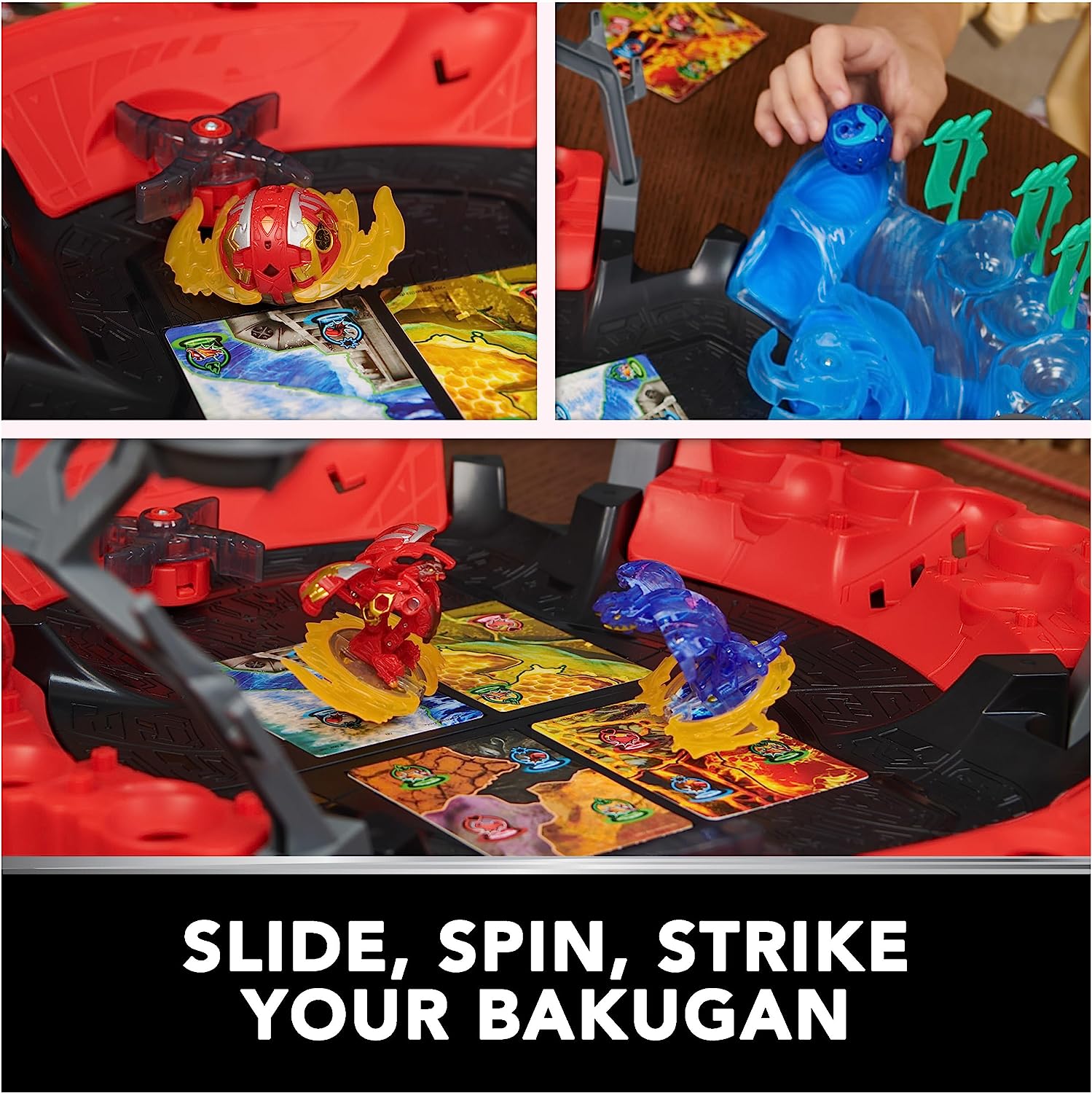  Bakugan Battle 5-Pack, Special Attack Bruiser, Dragonoids,  Hammerhead, Nillious; Customizable, Spinning Action Figures, Kids Toys for  Boys and Girls 6 and up : Toys & Games