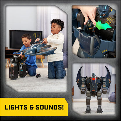 12" Batman Mech Playset – Action Figure & Mech Suit Toy