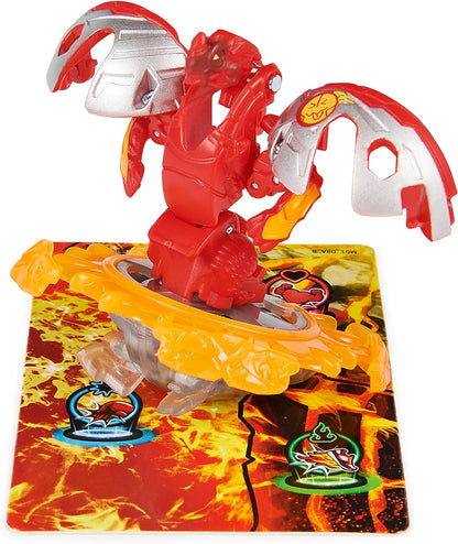 Bakugan Starter 3-Pack, Special Attack Dragonoid, Nillious, Hammerhead Customizable Spinning Action Figures and Trading Cards, Kids Toys for Boys and Girls s 6 and up
