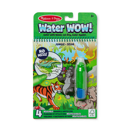 Melissa & Doug On the Go Water WOW! Water‑Reveal Pad – Jungle Travel Activity