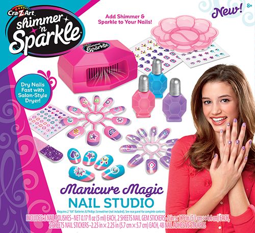 Cra-Z-Art Shimmer N Sparkle Manicure Magic Nail Studio