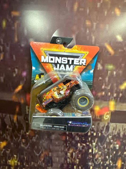 Monster Jam 1:64 Thunder Bus Die-Cast Truck – Official Monster Jam Truck
