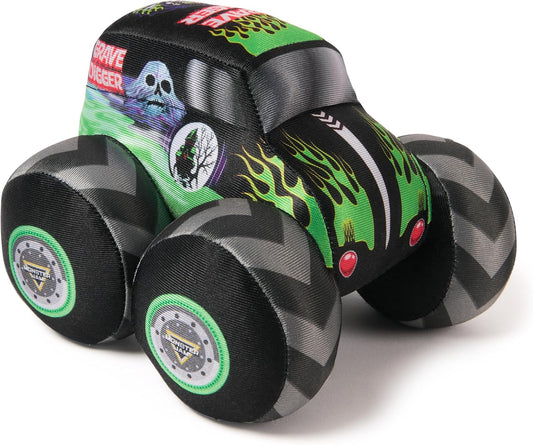 🛻 Monster Jam Official Grave Digger & Zombie Plush Monster Trucks – 7”