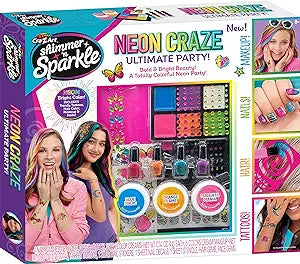 Cra-Z-Art Shimmer N Sparkle Neon Craze Ultimate Party
