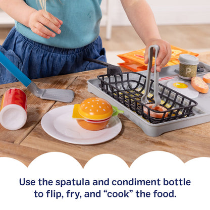 Flip & Fry Grill Play Set with Color-Changing Water WOW!