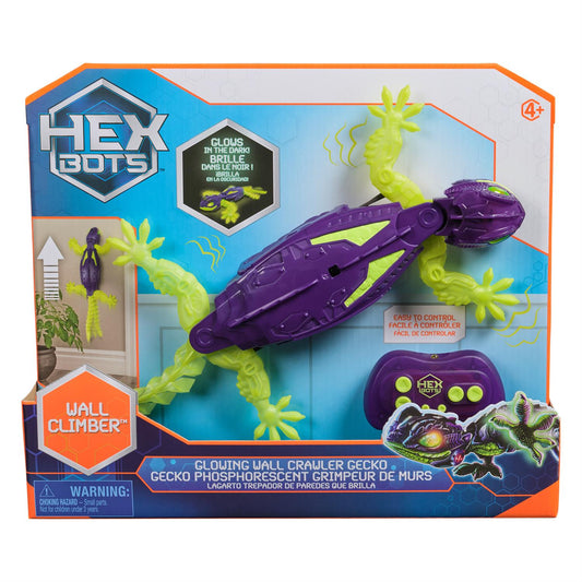 HEX BOTS WALL CRAWLER GLOW-IN-THE-DARK GECKO