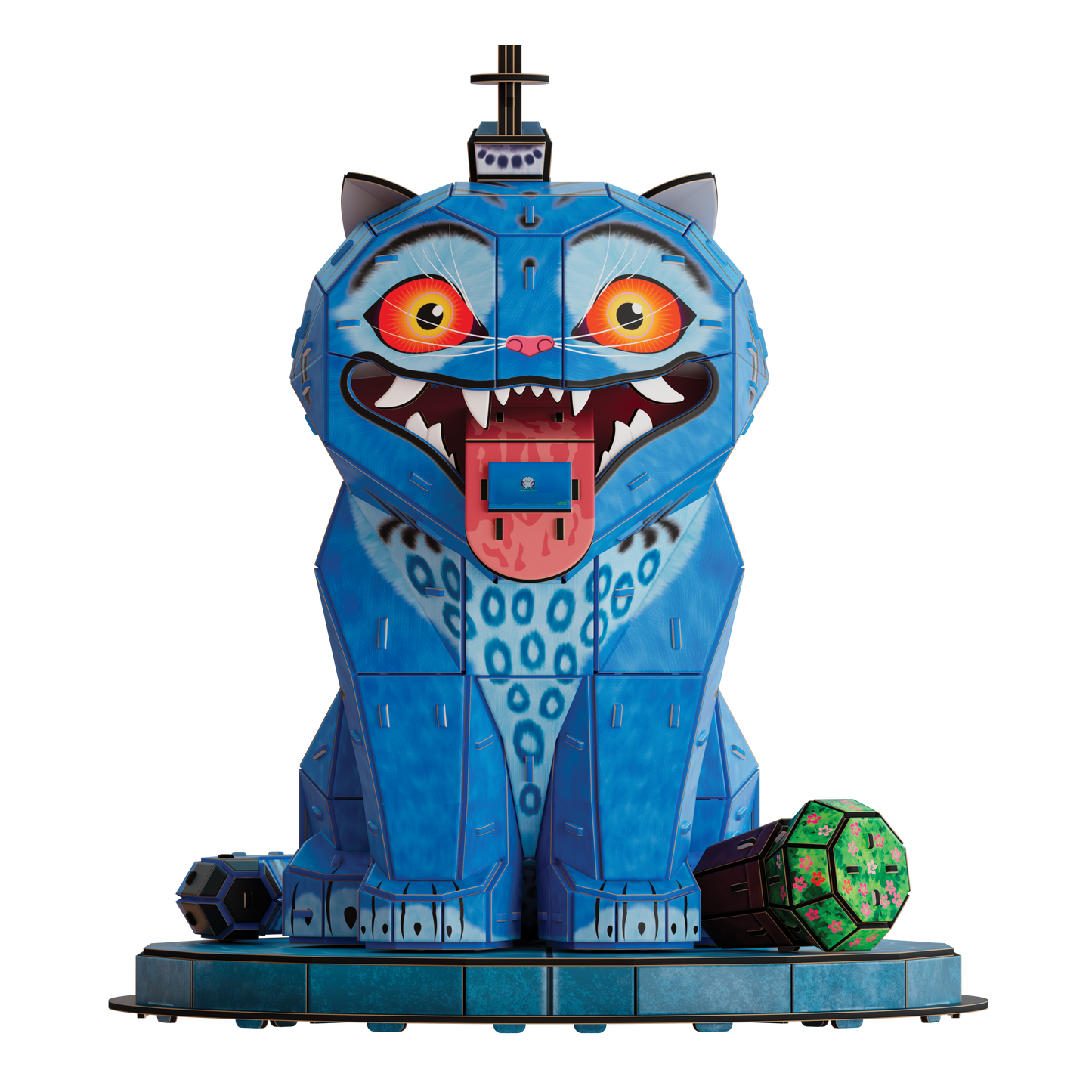 4D Build KPop Demon Hunters Derpy Tiger & Sussie Bird 3D Puzzle Model Kit