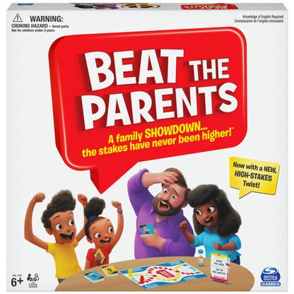 Beat the Parents Classic Family Trivia Game, Kids Vs Parents for Ages 6 and up