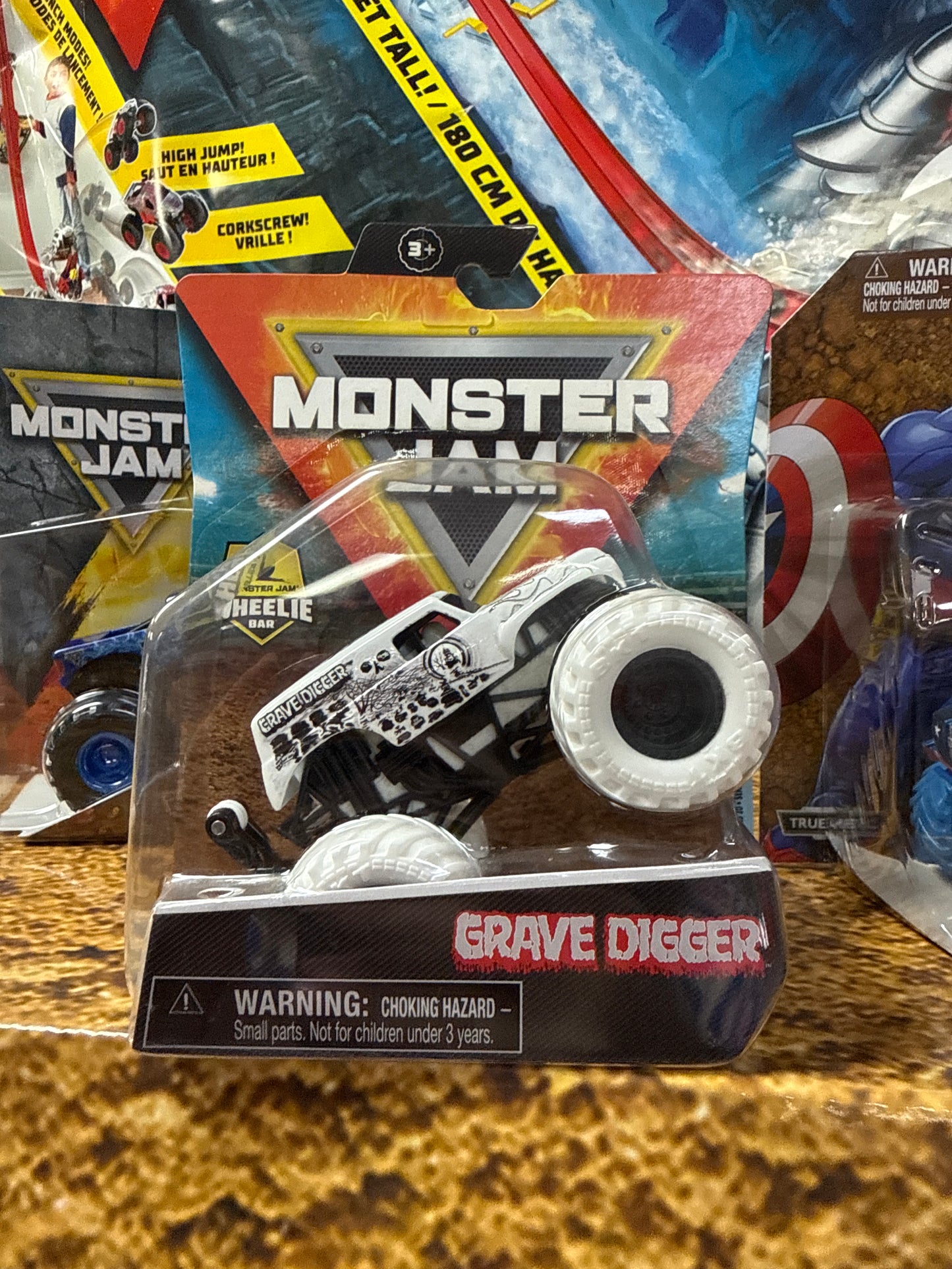Monster Jam 1:64 Grave Digger Die-Cast Truck – Official Monster Jam Truck