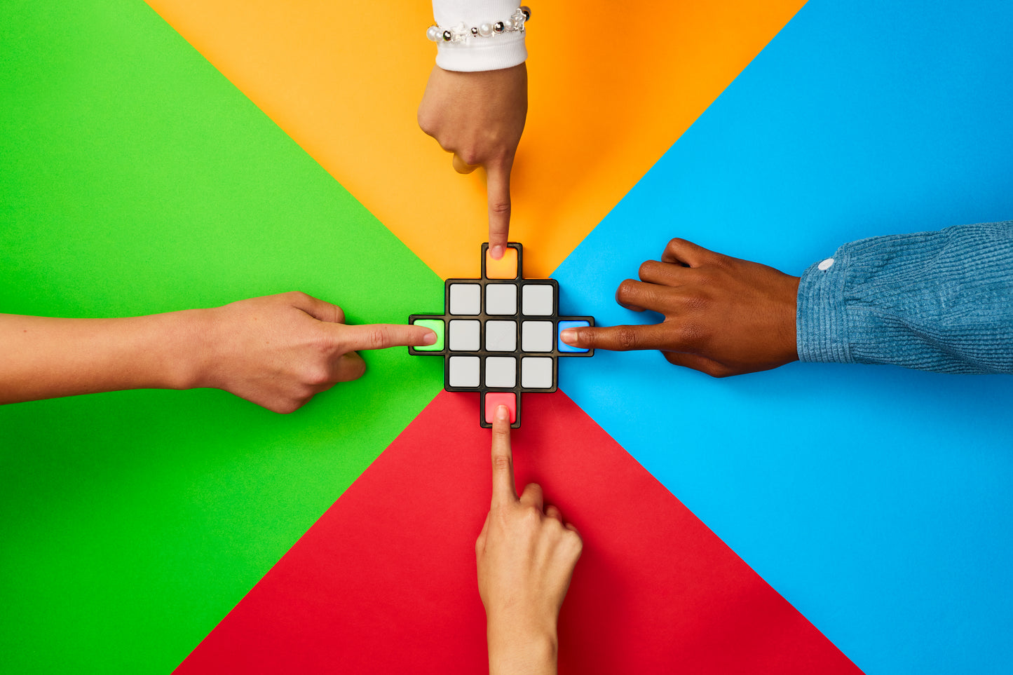 Rubik's Rush Electronic Light-Up Speed Puzzle Game