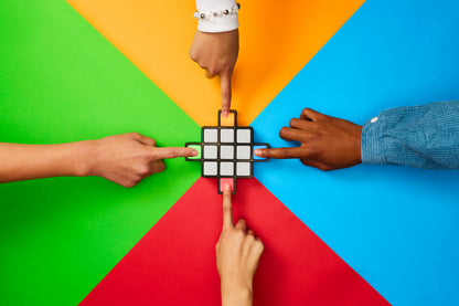 Rubik's Rush Electronic Light-Up Speed Puzzle Game