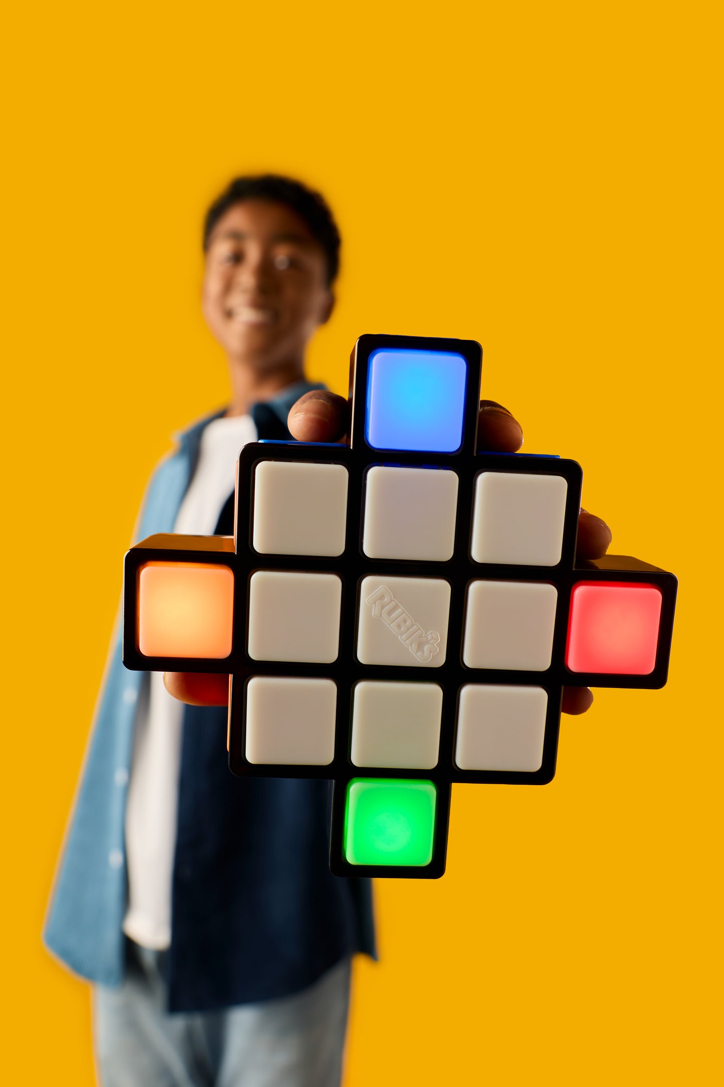 Rubik's Rush Electronic Light-Up Speed Puzzle Game