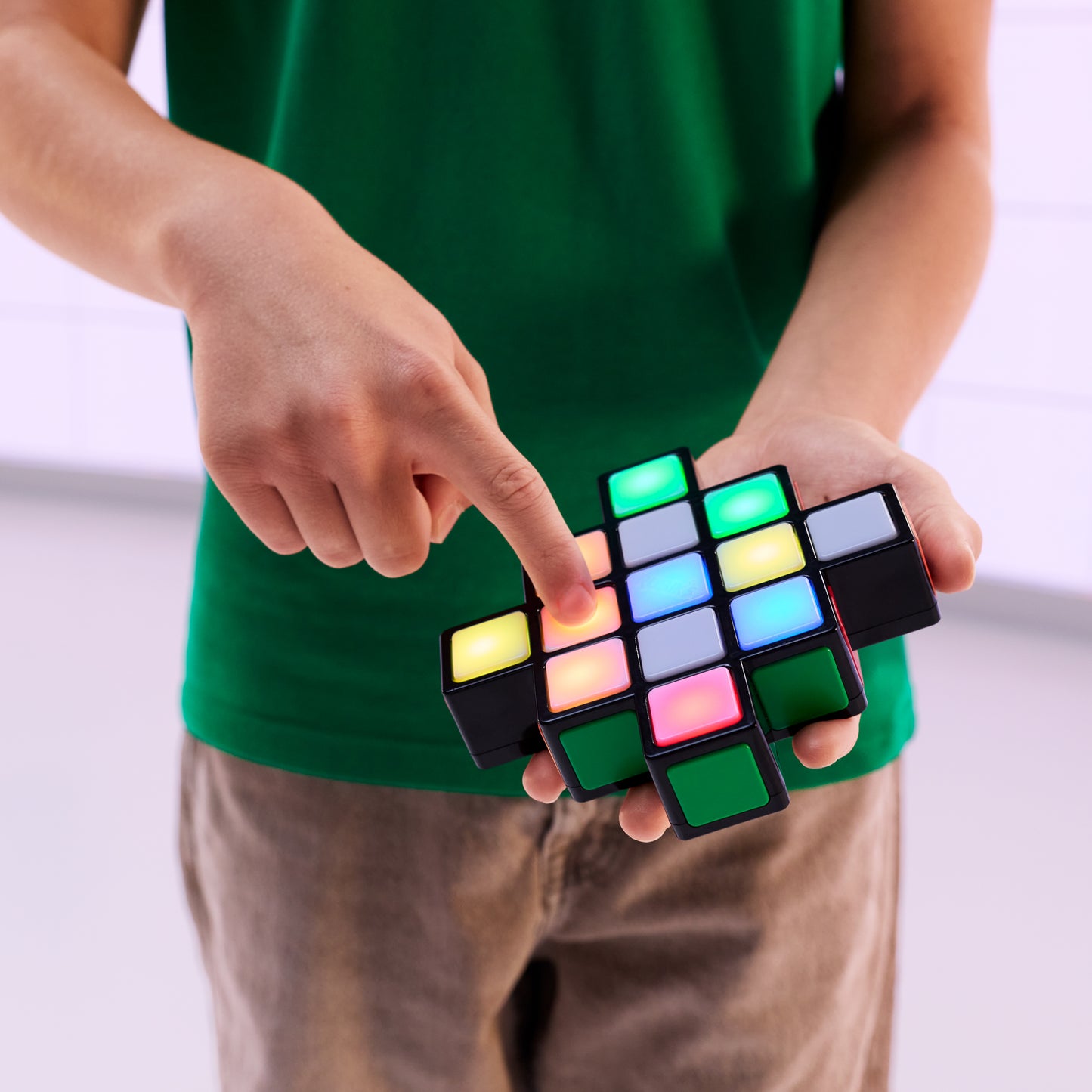 Rubik's Rush Electronic Light-Up Speed Puzzle Game