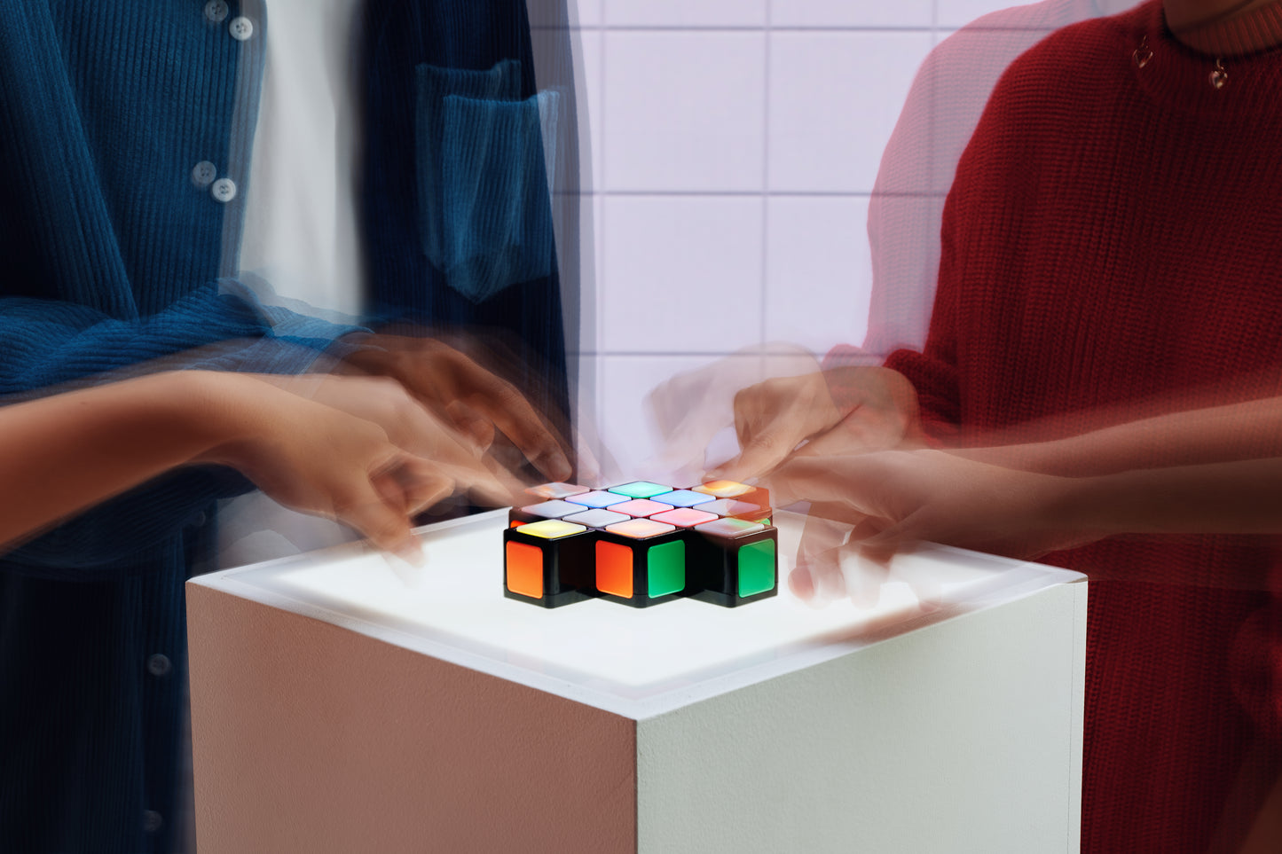 Rubik's Rush Electronic Light-Up Speed Puzzle Game