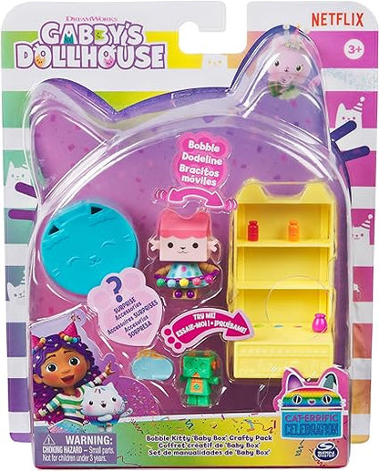 Gabby's Dollhouse Baby Box Bobble Kitty Furniture