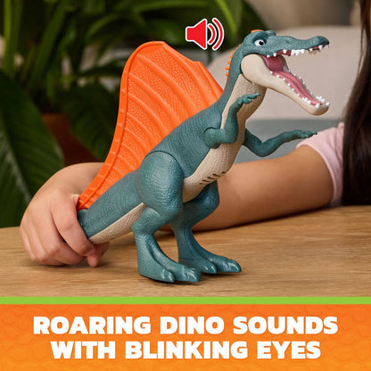 PAW Patrol: The Dino Movie, Rise & Roll Dino Set with Spinosaurus & Rex Figure