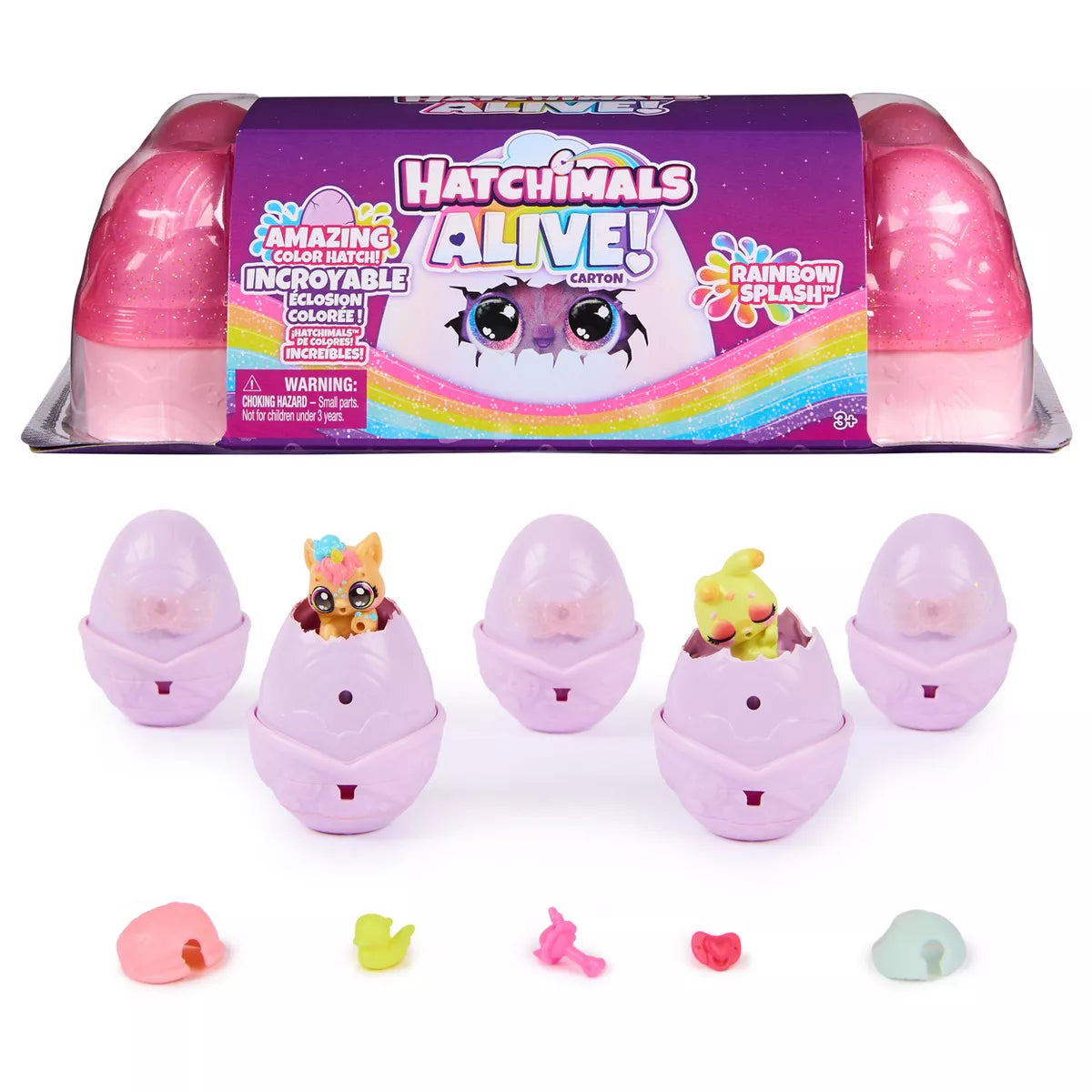 Hatchimals Alive Rainbow Splash Carton