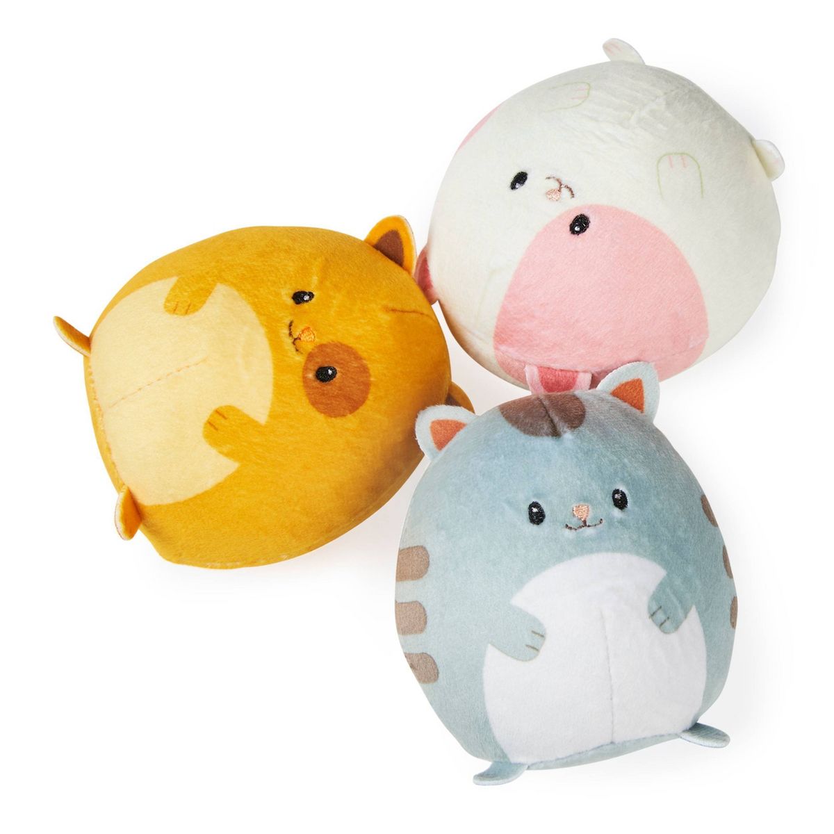 Gabby’s Dollhouse Hamster Kitties Plush Pack (3-Pack) | Soft Kids Plush Toys