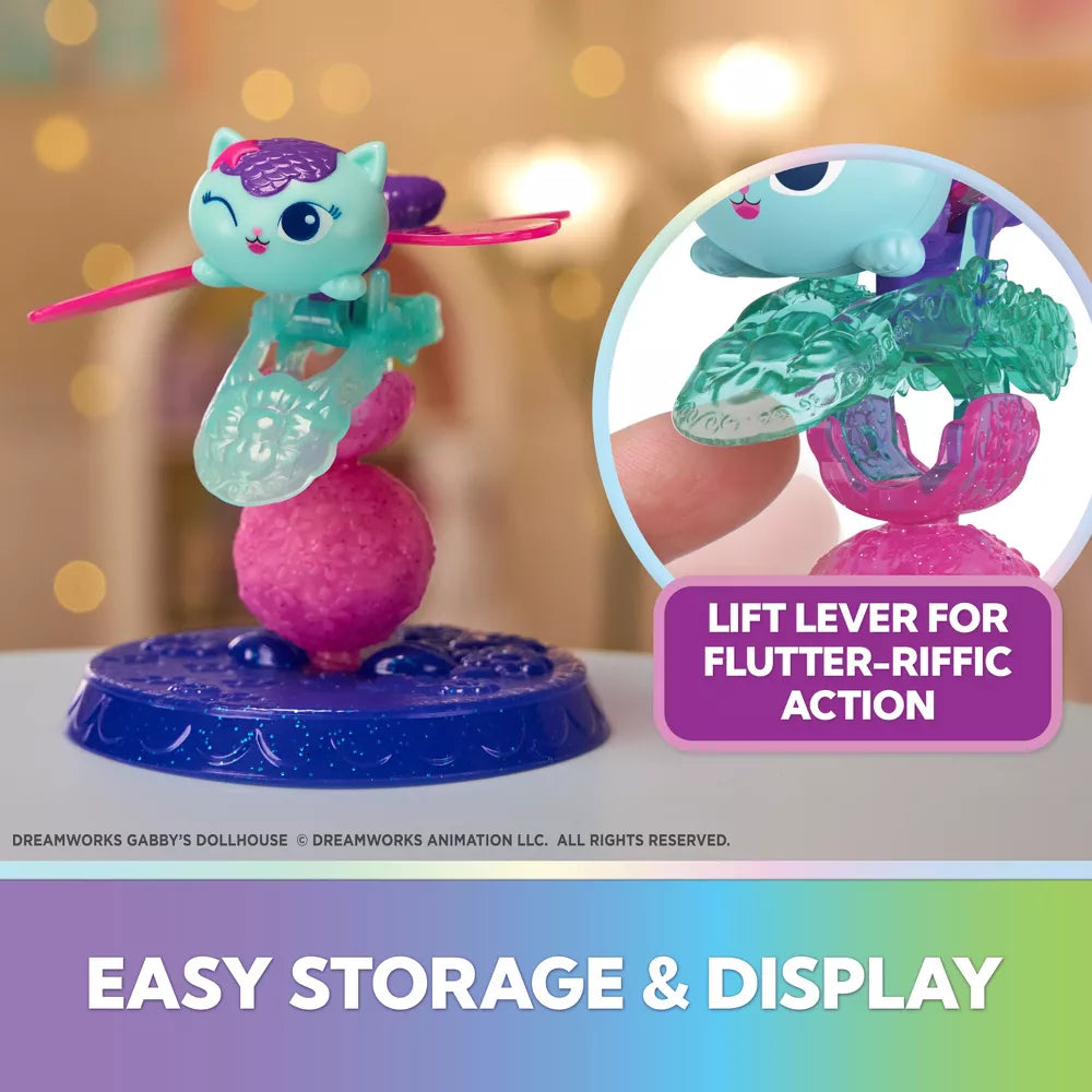 Gabby’s Dollhouse Fluttery Fairy Rings Assortment – Collectible Kids Rings