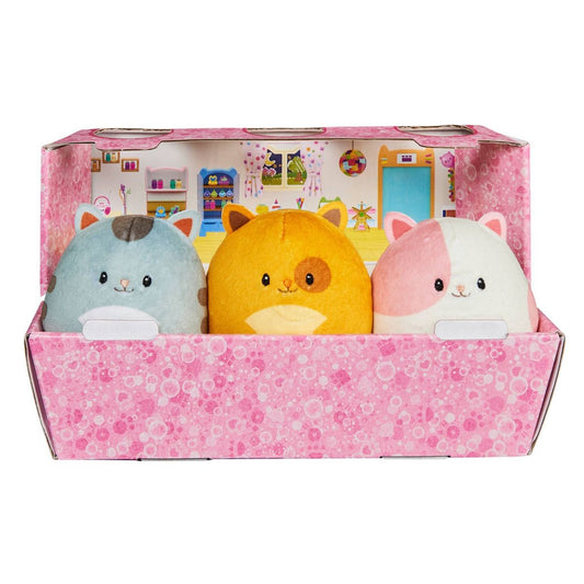 Gabby’s Dollhouse Hamster Kitties Plush Pack (3-Pack) | Soft Kids Plush Toys