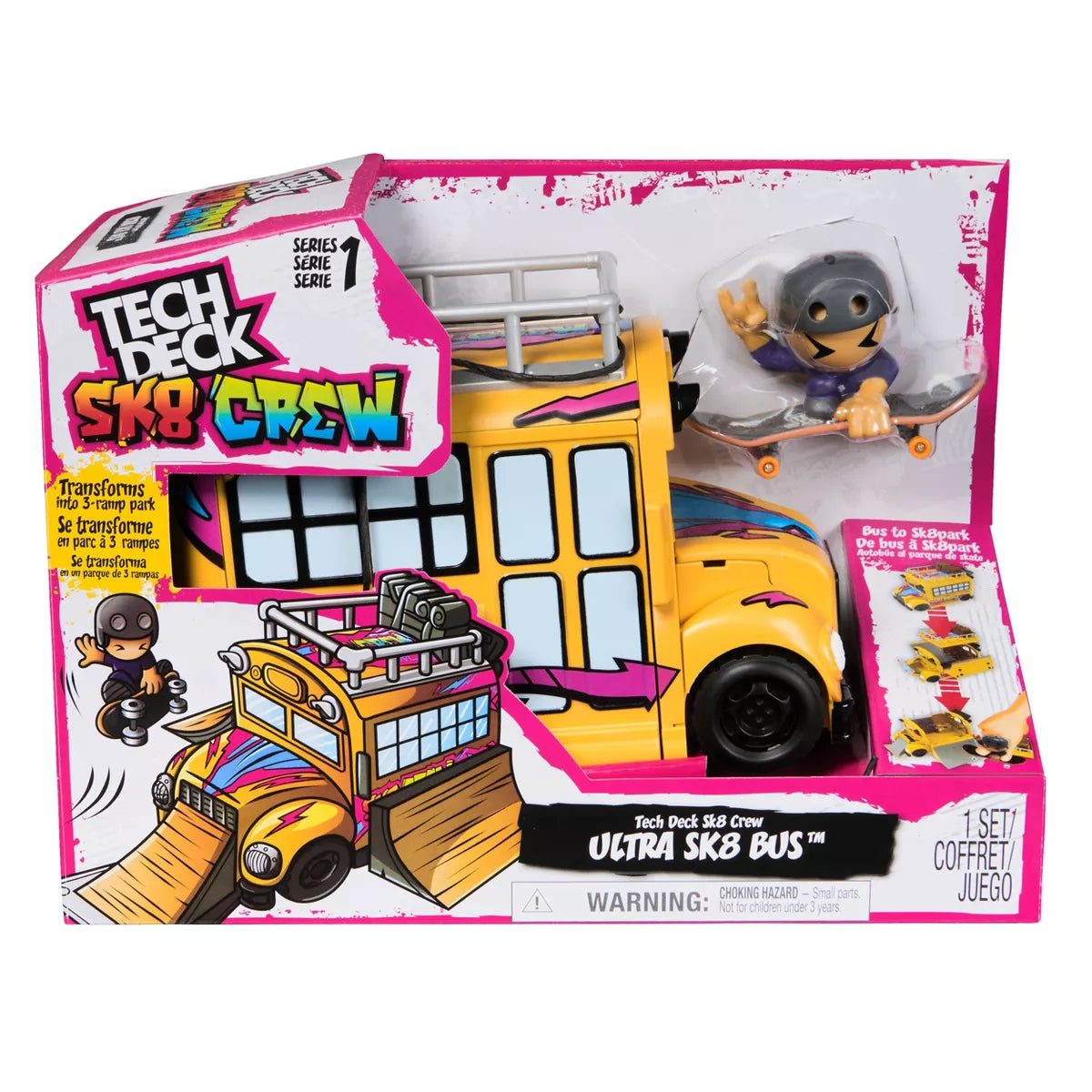 Tech Deck ACS Dude SK8 Crew Playset