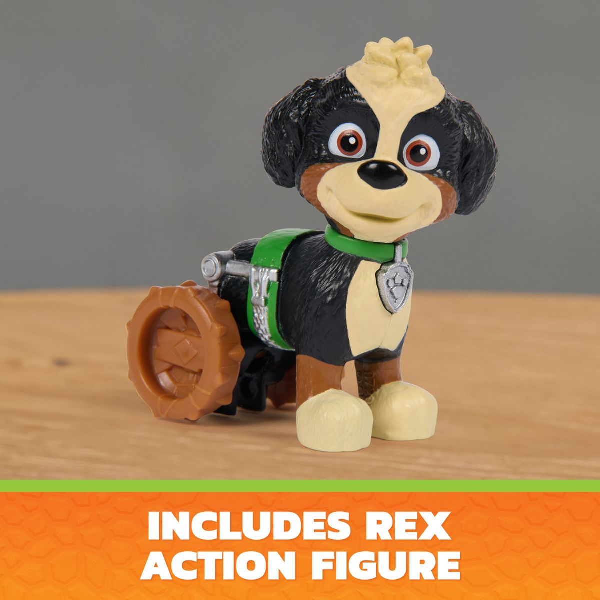 PAW Patrol: The Dino Movie, Rise & Roll Dino Set with Spinosaurus & Rex Figure