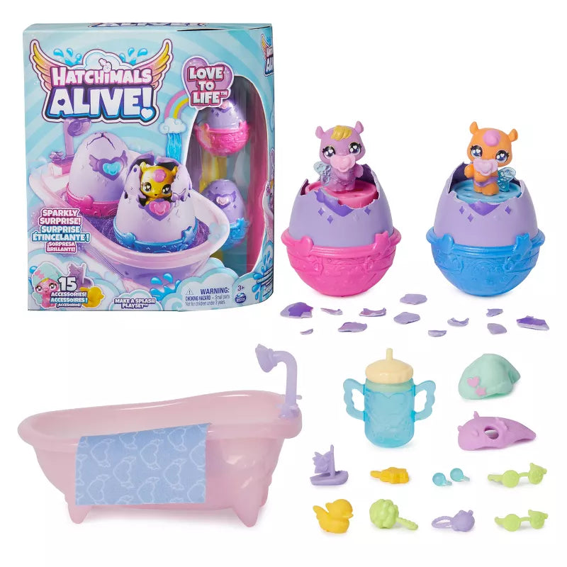 HATCHIMALS ALIVE! MAKE A SPLASH PLAYSET