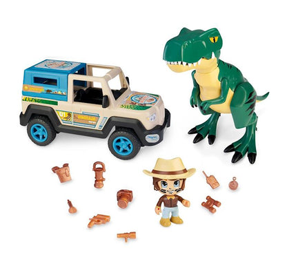 PINYPON ACTION WILD EXPLORADOR CON DINOSAURIO