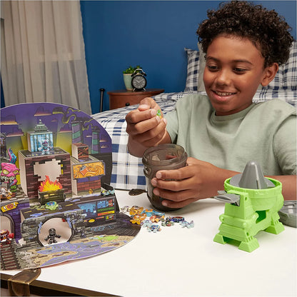 Million Warriors Battle Pack with 35 Collectible Figures, Launcher and Playset (Styles May Vary), Surprise Kids Toys for Boys and Girls Ages 5 and Up