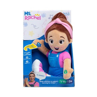 Muñeca Ms. Rachel Speak & Sing – Juguete Educativo para Aprender Inglés