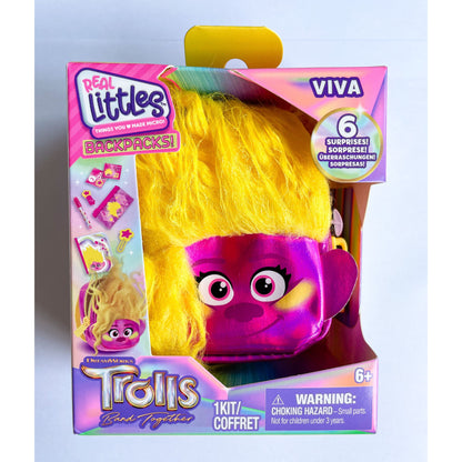 Real Littles Trolls Backpacks Viva