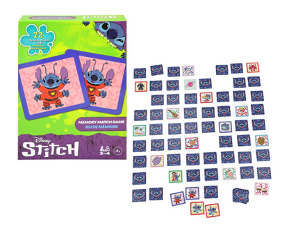 Stitch Memory Game – Disney Matching Card Game by Spin Master | NAP Toy Shop PR