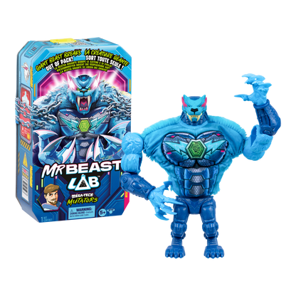 MrBeast Lab Mega Mutators - 9-Inch Action Figure, Mutation Chamber