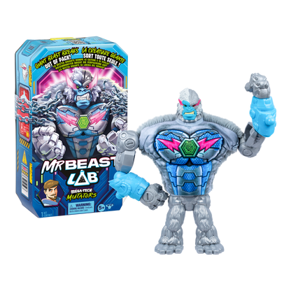 MrBeast Lab Mega Mutators - 9-Inch Action Figure, Mutation Chamber