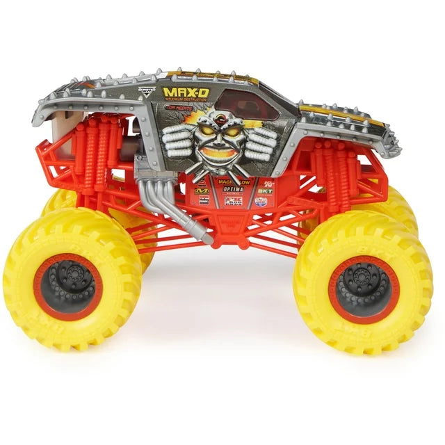 Monster Jam, Max-D 1:24 Scale Die-Cast Monster Truck, Girl and Boy Toys