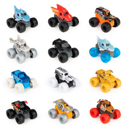 MONSTER JAM MINI SCALE VEHICLES