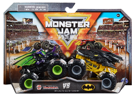 MONSTER JAM 1:64 DIE CAST 2PKS