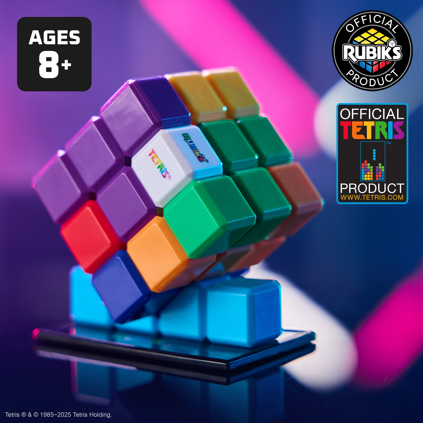 Rubik's Tetris Cube - Kids Toy, Ages 3 and up