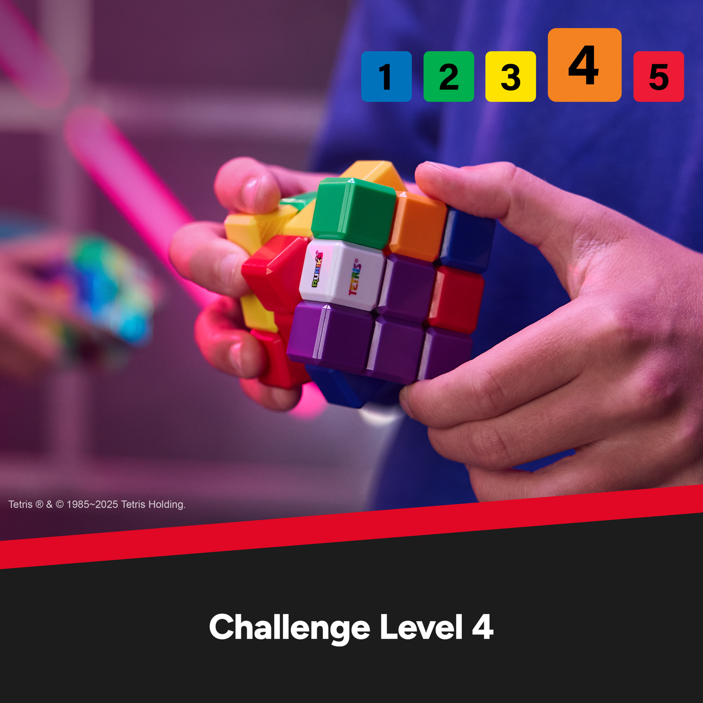 Rubik's Tetris Cube - Kids Toy, Ages 3 and up