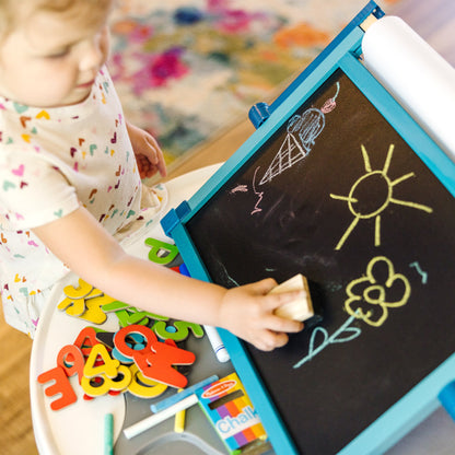 Double-Sided Magnetic Tabletop Easel - Kids Toy, Ages 3+